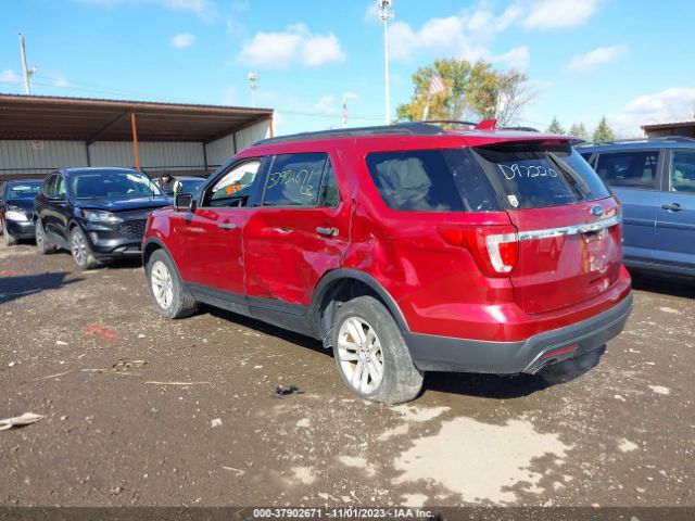 1FM5K8B81HGD97220 Ford Explorer Base