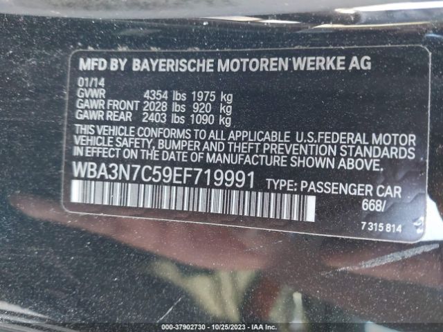 WBA3N7C59EF719991 BMW 4 Series 428i