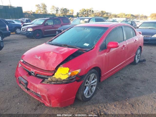 2008 HONDA CIVIC SDN SI VIN: 2HGFA55538H712455