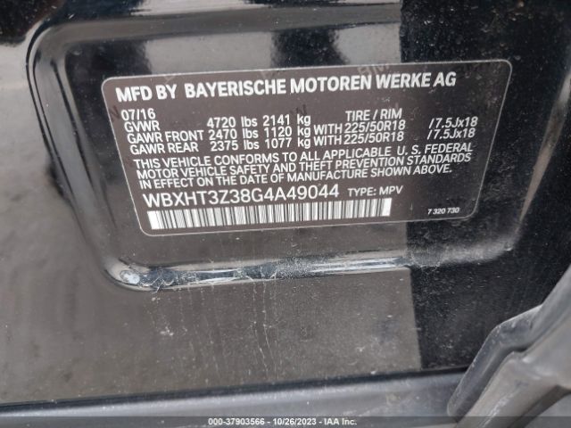 WBXHT3Z38G4A49044 BMW X1 Xdrive28i