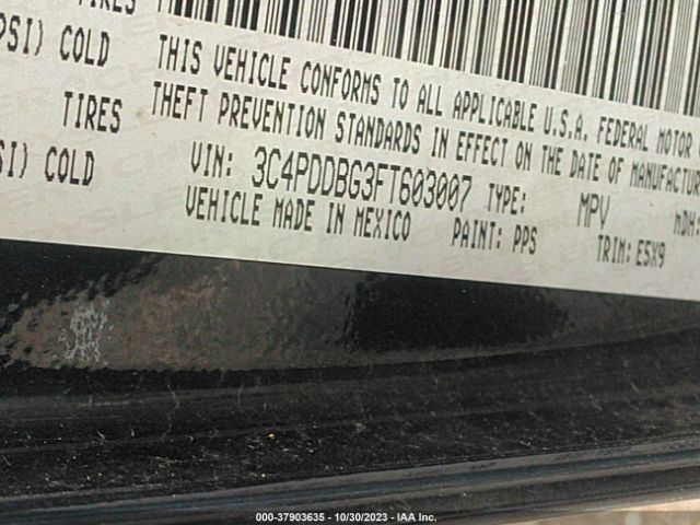 3C4PDDBG3FT603007 Dodge Journey Sxt