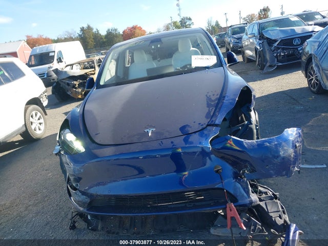 2022 TESLA MODEL Y LONG RANGE DUAL MOTOR ALL-WHEEL DRIVE VIN: 7SAYGDEE1NF522559