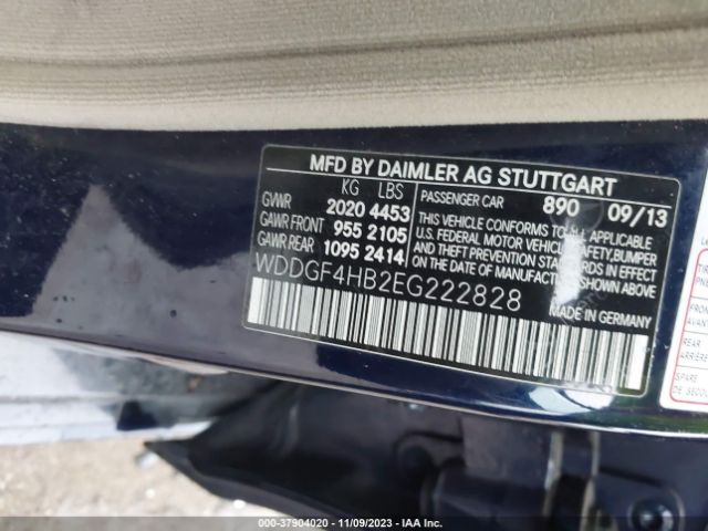 WDDGF4HB2EG222828 Mercedes-Benz C 250 Sport/luxury