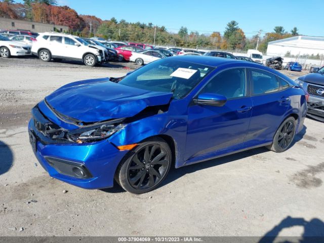 2HGFC2F87KH543646 Honda Civic Sedan Sport