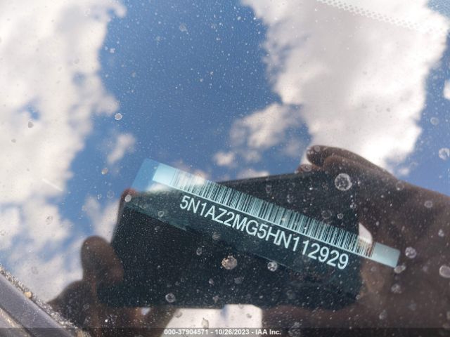 5N1AZ2MG5HN112929 Nissan Murano Platinum