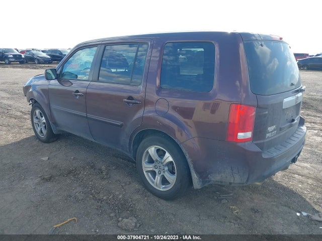 Honda Pilot Ex-l 2014 5FNYF4H53EB055625 Image 3
