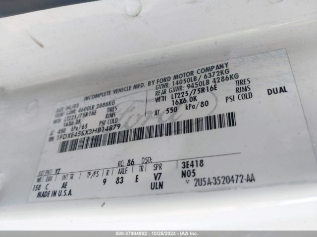 2003 FORD ECONOLINE COMMERCIAL 1FDXE45SX3HB14879 Photo 8
