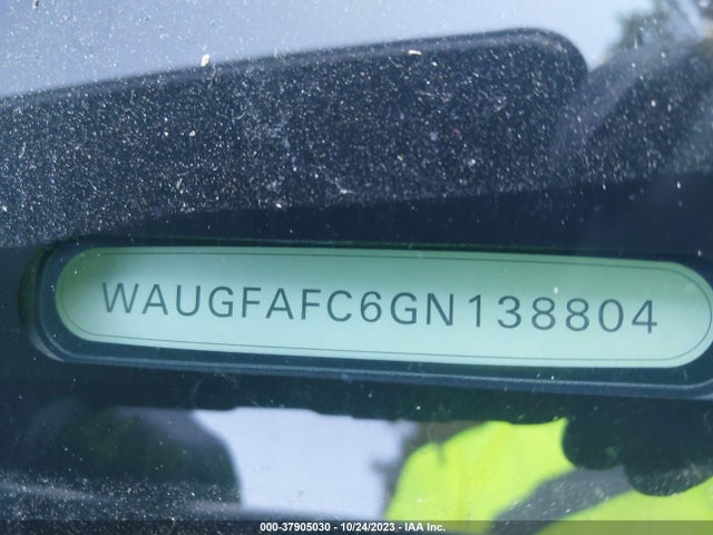 WAUGFAFC6GN138804 Audi A6 2.0t Premium Plus