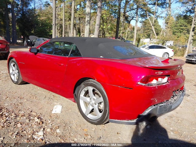 2014 CHEVROLET CAMARO LT VIN: 2G1FC3D35E9316376