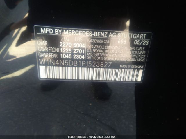 W1N4N5DB1PJ523827 Mercedes-Benz Gla Amg Gla 45