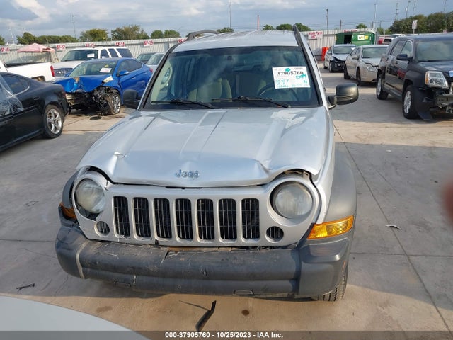 2007 JEEP LIBERTY SPORT VIN: 1J4GL48K87W603119