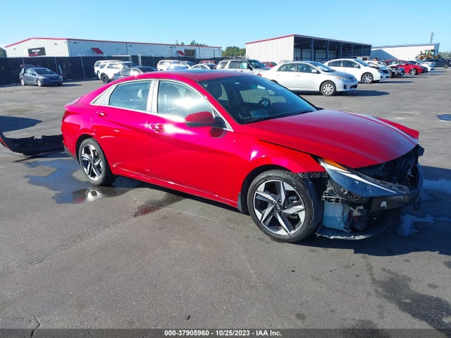 2022 HYUNDAI ELANTRA LIMITED VIN: 5NPLP4AG4NH083177