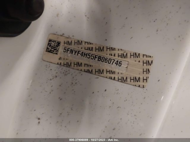 5FNYF4H55FB060746 Honda Pilot Ex-l