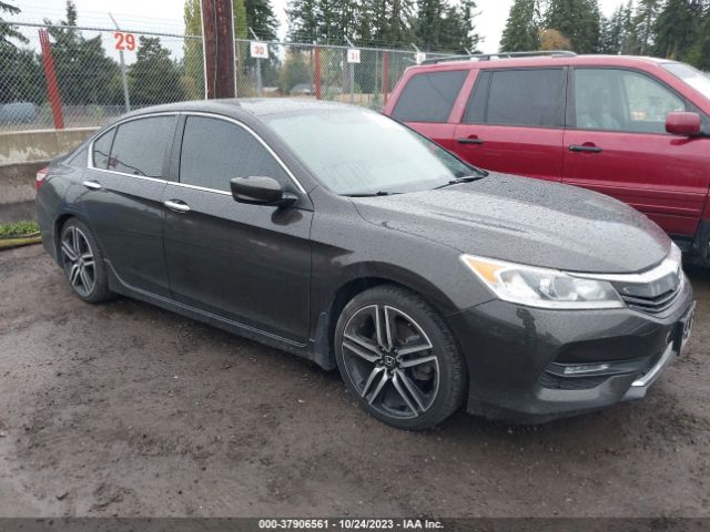 1HGCR2F18HA124989 Honda Accord Sedan Sport Se