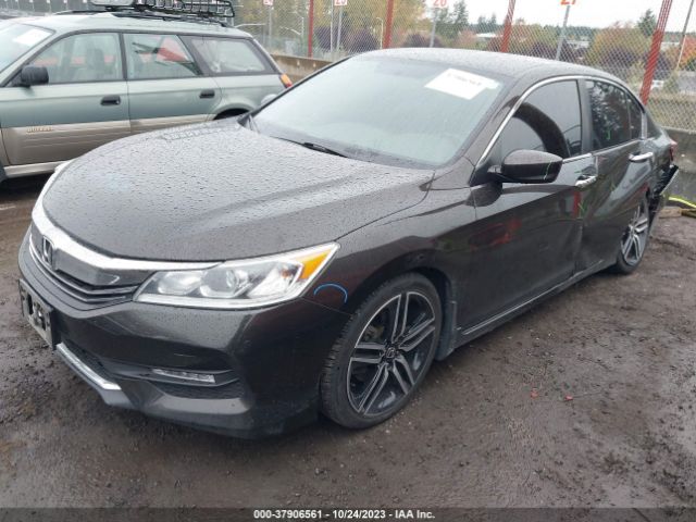 1HGCR2F18HA124989 Honda Accord Sedan Sport Se