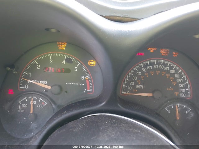 2003 PONTIAC GRAND AM GT VIN: 1G2NW52E13C186777