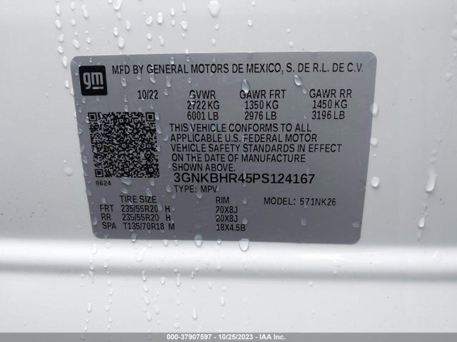 Chevrolet Blazer Awd 2lt 2023 3GNKBHR45PS124167 Image 9