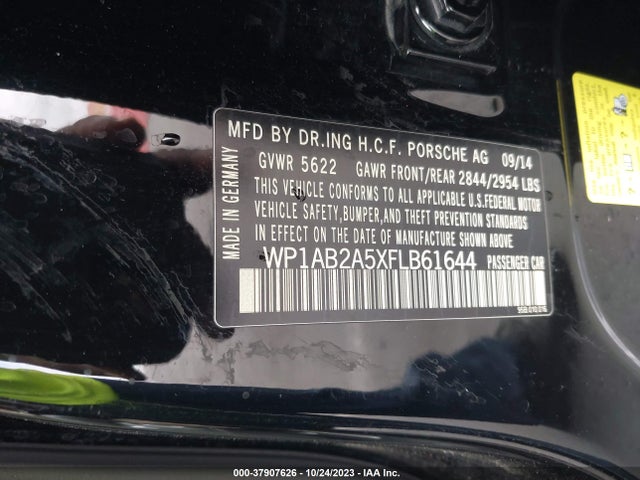 2015 PORSCHE MACAN WP1AB2A5XFLB61644 Photo 8