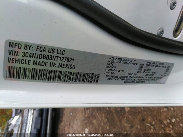 Jeep Compass Latitude 4x4 2022 3C4NJDBB3NT127621 Image 9