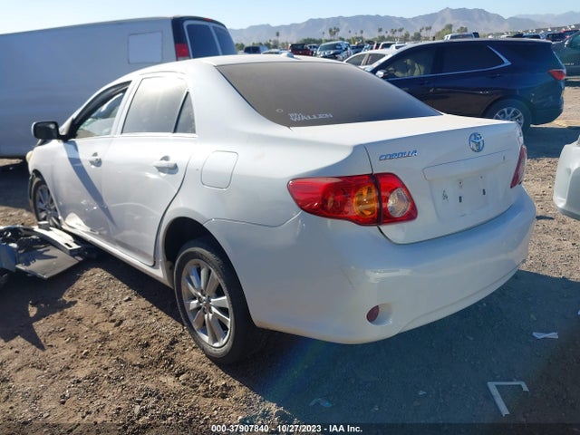 2009 TOYOTA COROLLA LE VIN: 2T1BU40EX9C026141
