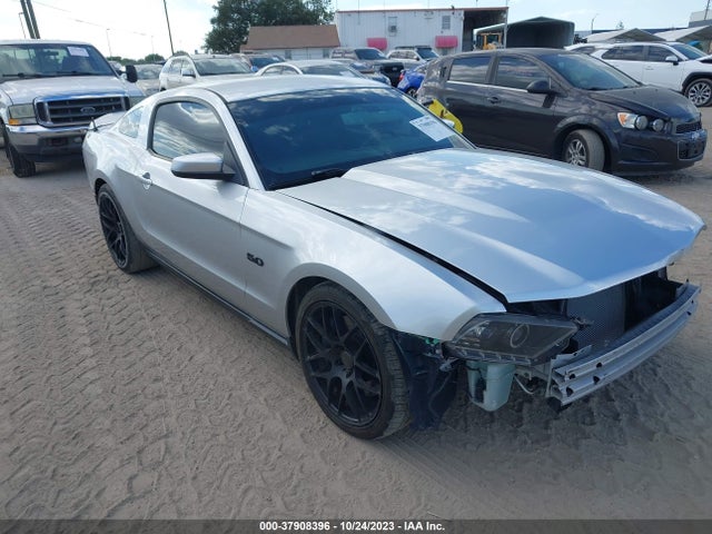 2012 FORD MUSTANG GT VIN: 1ZVBP8CF0C5242553
