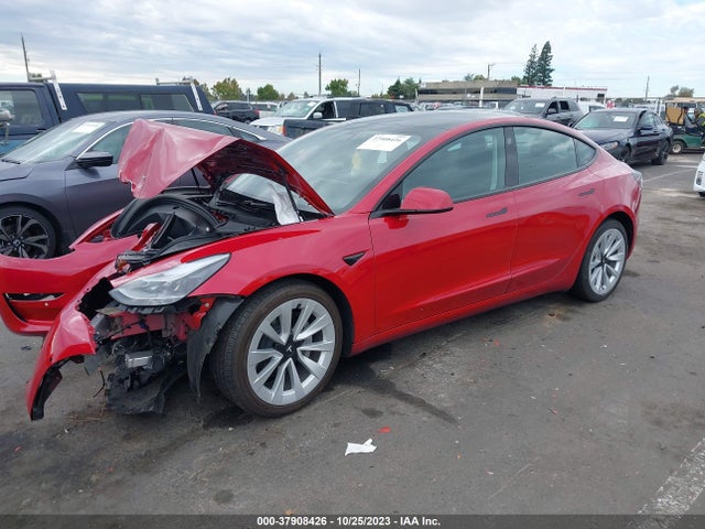 Tesla Model 3 Long Range 2022 5YJ3E1EBXNF130522 Image 2