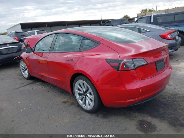 Tesla Model 3 Long Range 2022 5YJ3E1EBXNF130522 Image 3