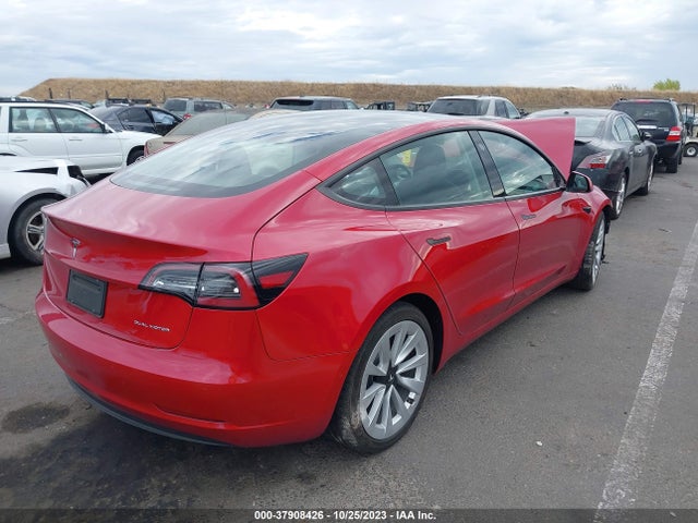 Tesla Model 3 Long Range 2022 5YJ3E1EBXNF130522 Image 4