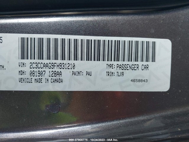 2C3CCAAG9FH931210 Chrysler 300 Limited