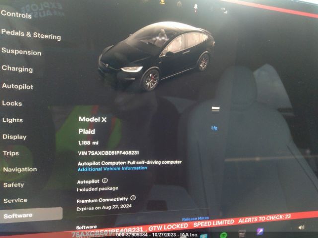 2023 TESLA MODEL X 7SAXCBE61PF408231 Photo 6