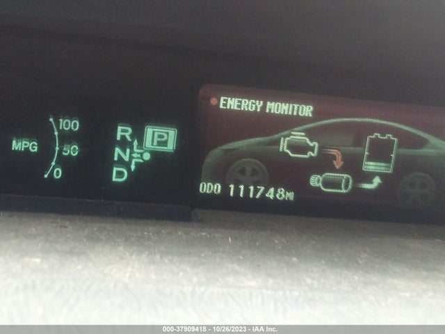 2012 TOYOTA PRIUS THREE VIN: JTDKN3DU7C1609951