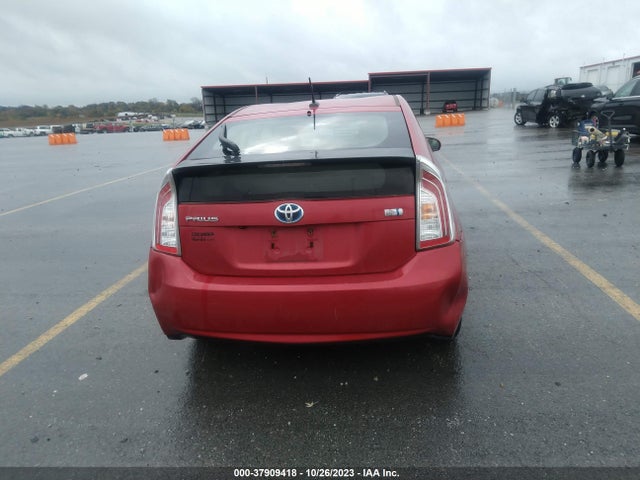 2012 TOYOTA PRIUS THREE VIN: JTDKN3DU7C1609951