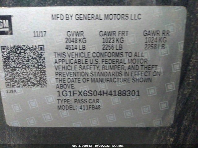 Chevrolet Bolt Ev Premier 2017 1G1FX6S04H4188301 Image 9