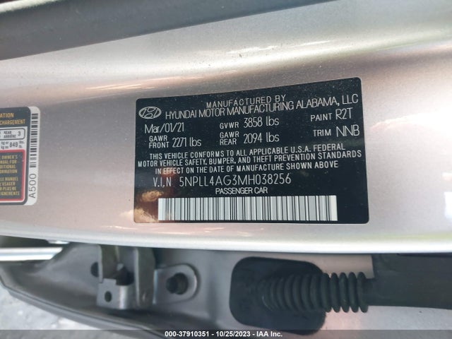 Hyundai ELANTRA SE 2021 5NPLL4AG3MH038256 Image 9