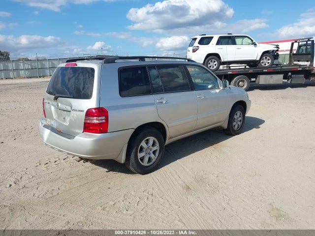 2002 TOYOTA HIGHLANDER V6 VIN: JTEGF21AX20029889