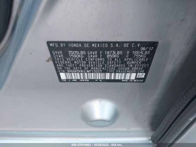 3HGGK5H62JM713223 Honda Fit Sport