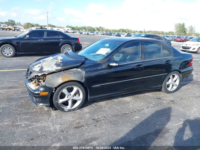 2006 MERCEDES-BENZ C-CLASS SPORT VIN: WDBRF52H56A877526