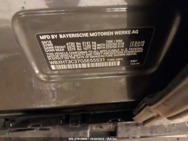 WBXHT3C37G5E55531 BMW X1 Xdrive28i