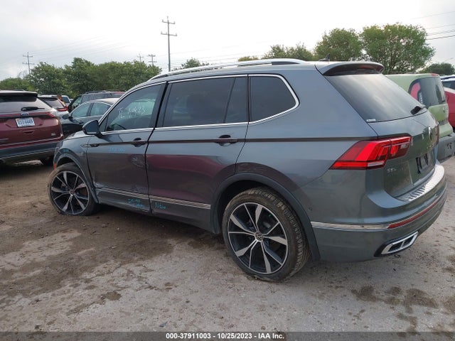 2022 VOLKSWAGEN TIGUAN 2.0T SEL R-LINE VIN: 3VV4B7AX9NM102306