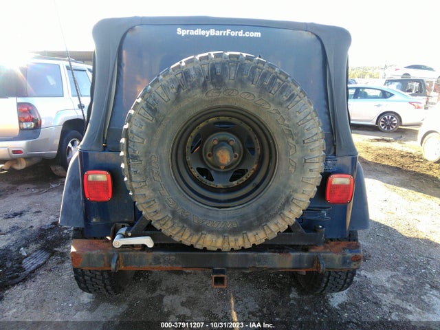 2004 JEEP WRANGLER X VIN: 1J4FA39S34P714967