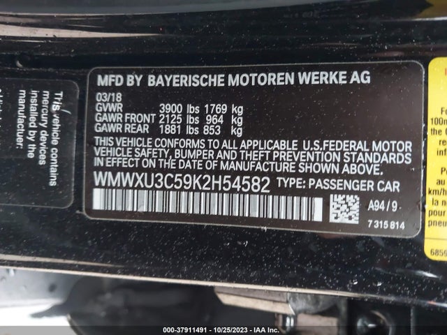 2019 MINI HARDTOP WMWXU3C59K2H54582 Photo 8