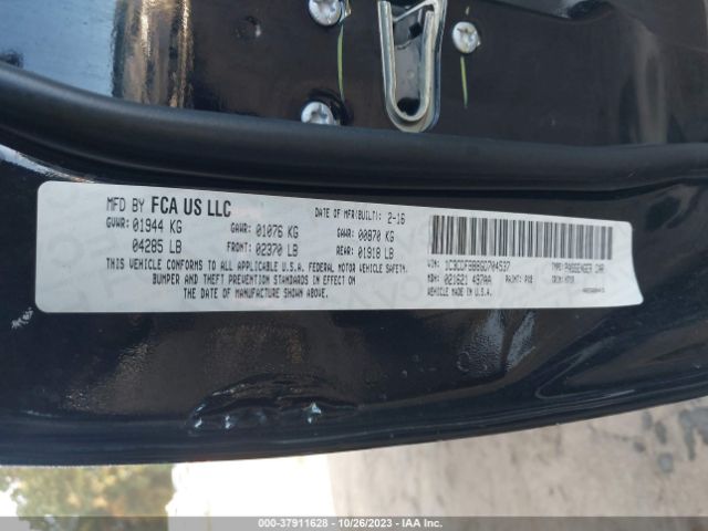 1C3CDFBB8GD704537 Dodge DART SXT