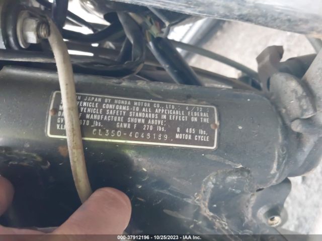 1973 HONDA CL350 CL3504048189      Photo 9