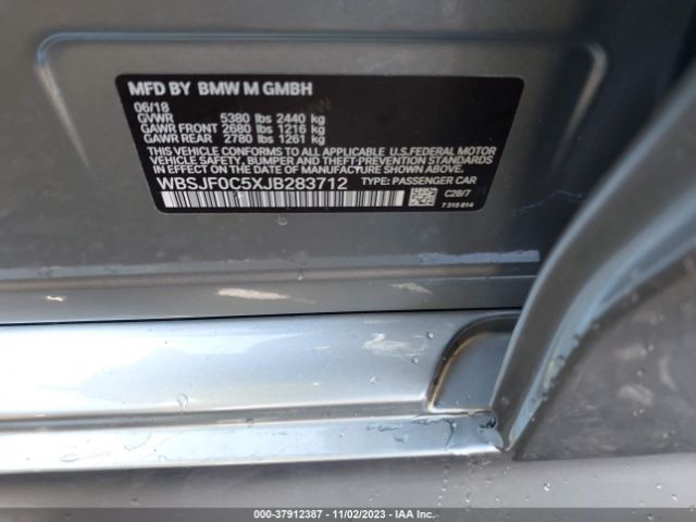 WBSJF0C5XJB283712 BMW M5