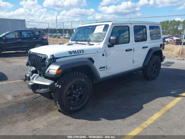 2021 JEEP WRANGLER UNLIMITED 1C4HJXDNXMW856617 Photo 1