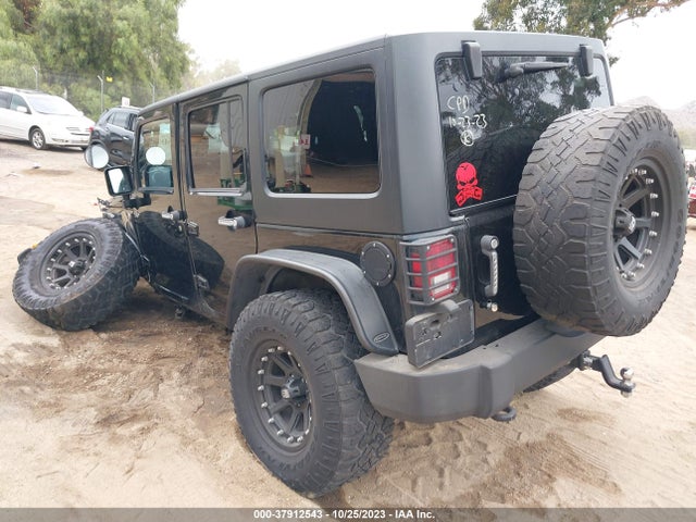 2012 JEEP WRANGLER UNLIMITED SPORT VIN: 1C4BJWDG3CL216542