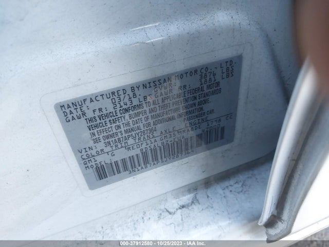 Nissan SENTRA S 2018 3N1AB7AP5JY287364 Image 9