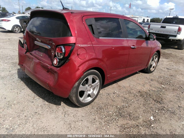 Chevrolet Sonic Ltz Auto 2014 1G1JE6SB3E4242524 Image 4