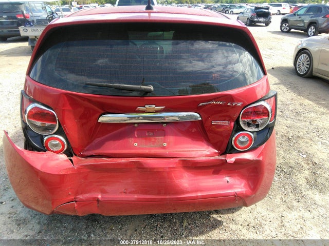 Chevrolet Sonic Ltz Auto 2014 1G1JE6SB3E4242524 Image 6