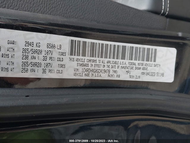 Dodge Durango Sxt 2016 1C4RDHAG0GC419478 Image 9